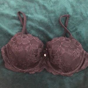 Used Body by Victoria’s Secret 36D Black Lace Bra
